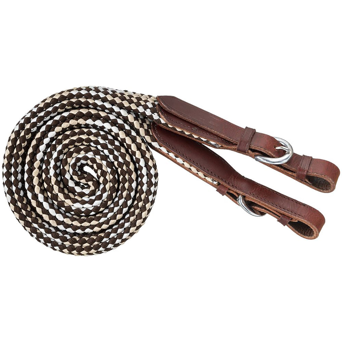 Tough1 Flat Braided Trail Reins