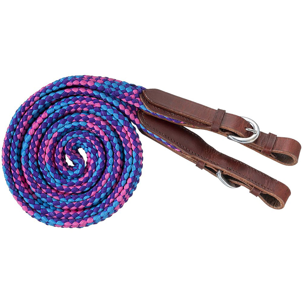 Tough1 Flat Braided Trail Reins