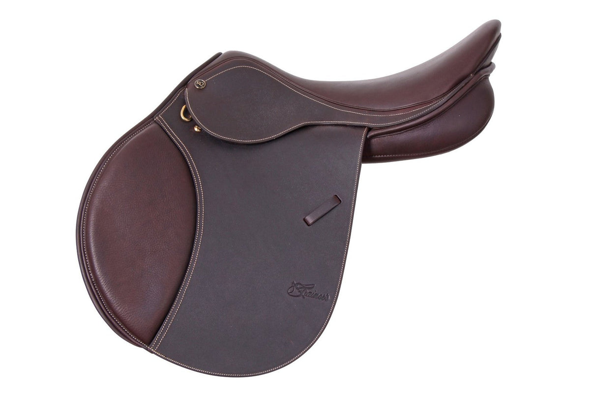 Trainers Endeavour Jumping Saddle - Dark Brown
