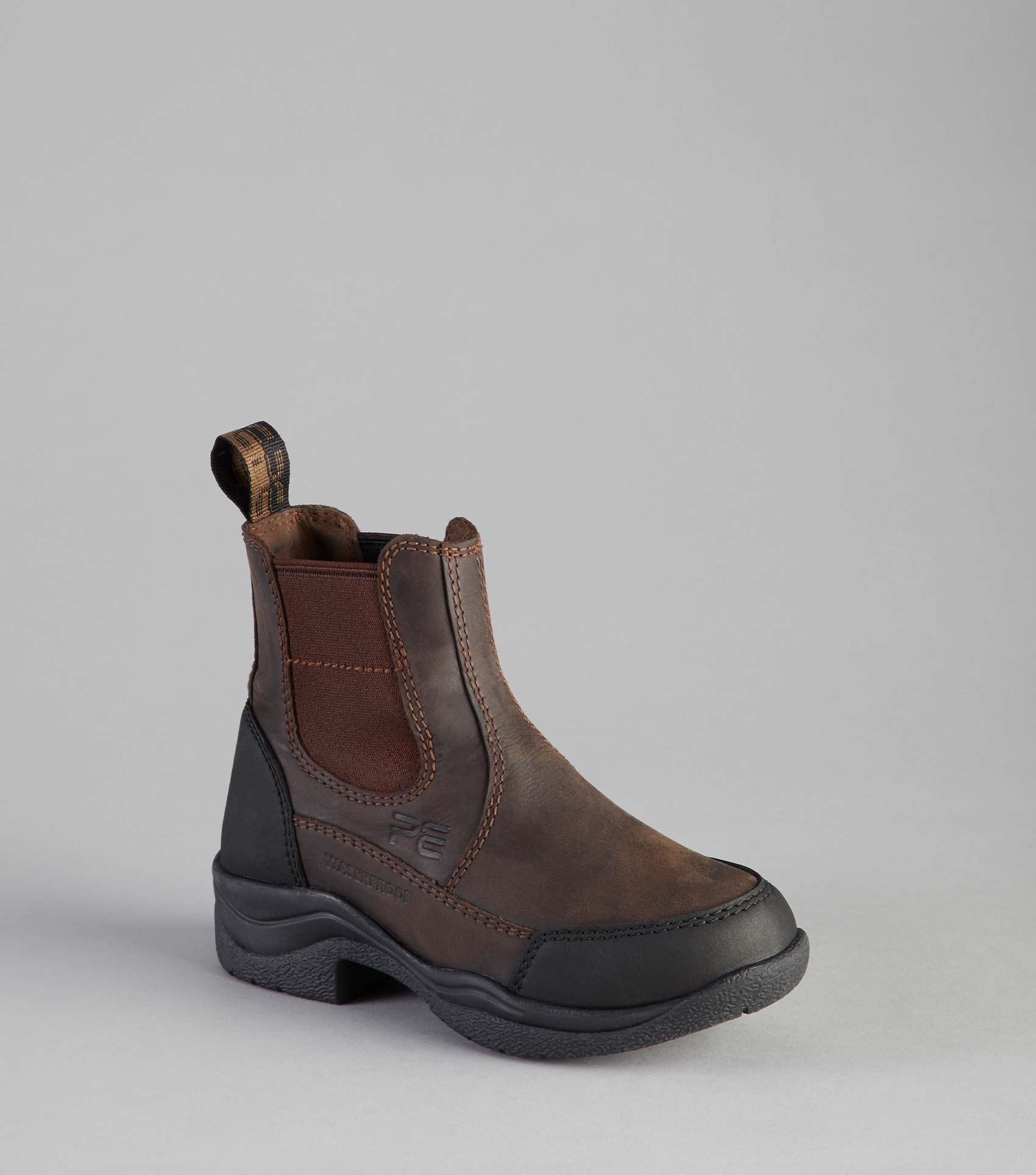 Description:Vinci Junior Waterproof Boots_Colour:Brown_Position:1