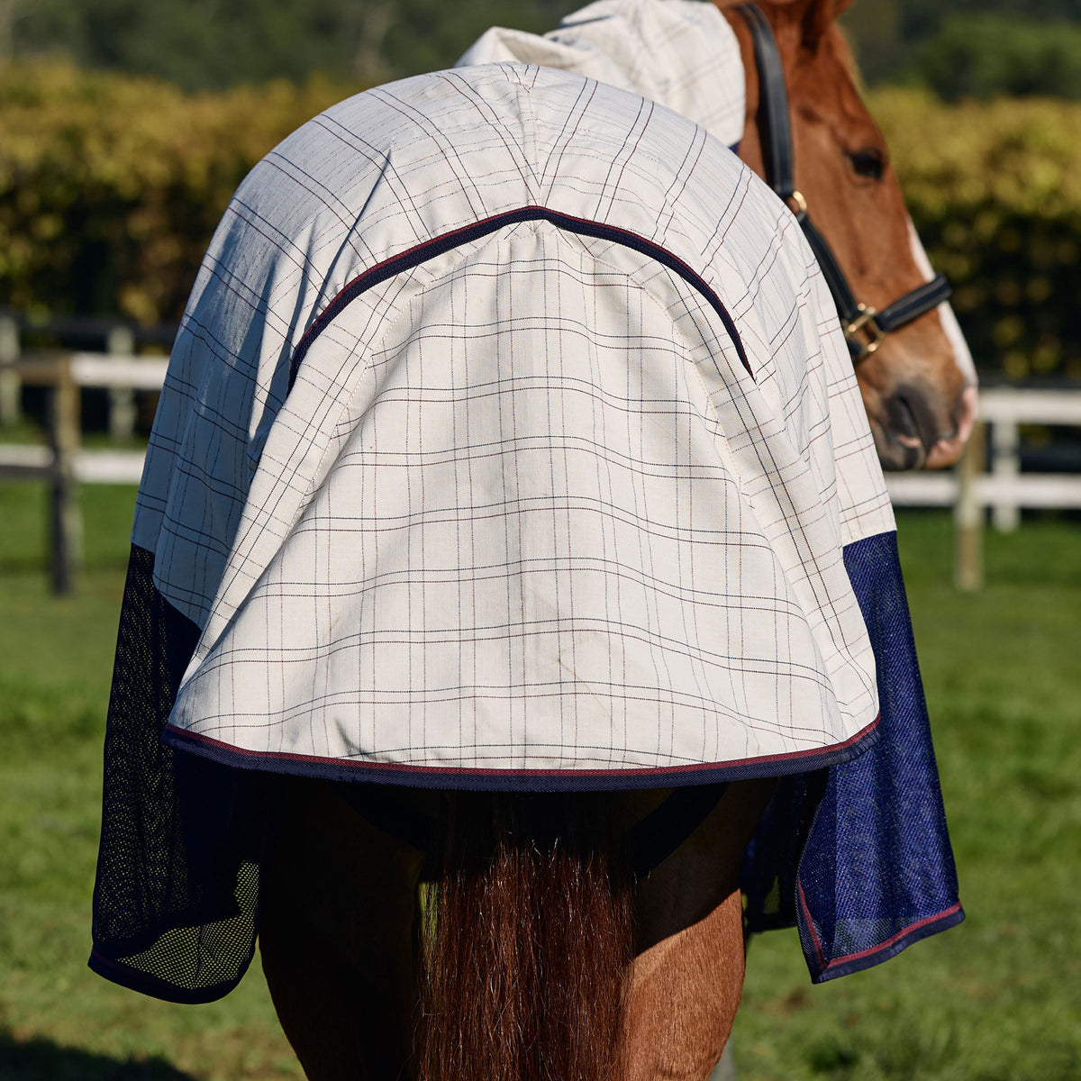 Breeze Combo Scrunch Neck II - Beige/Navy/Burgundy