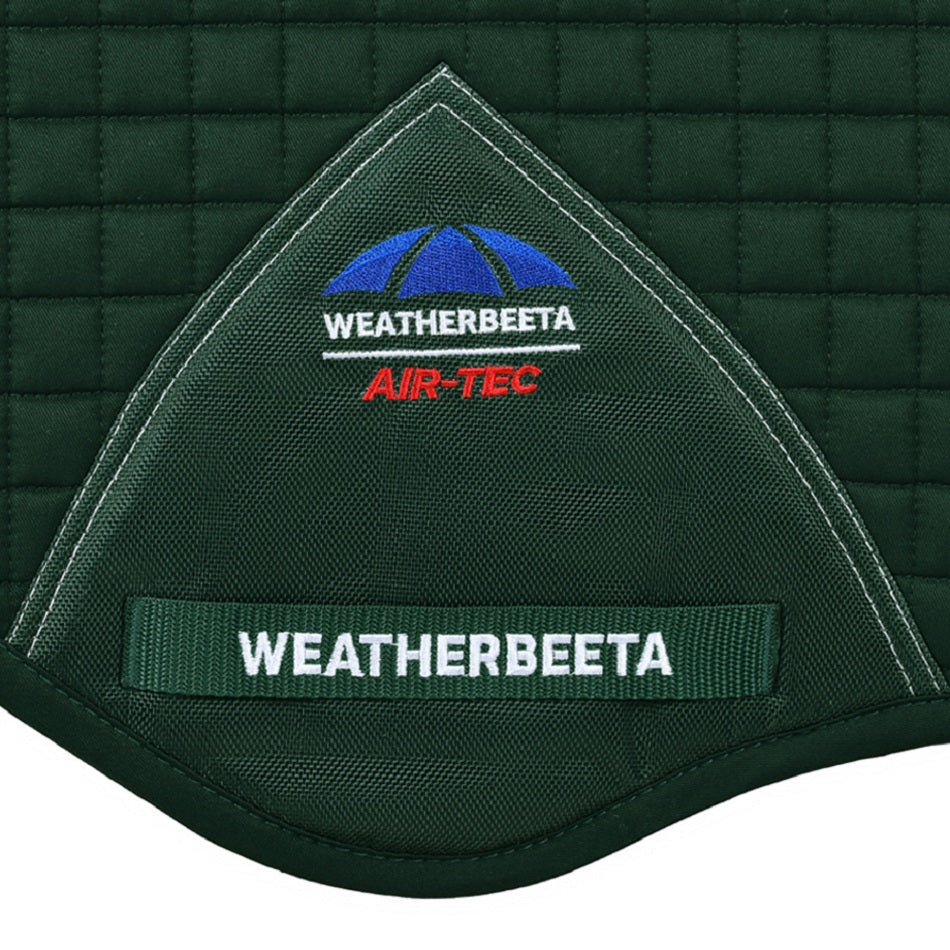 Weatherbeeta Prime Air-Tec Jump Saddle Pad - Forest Green Girth