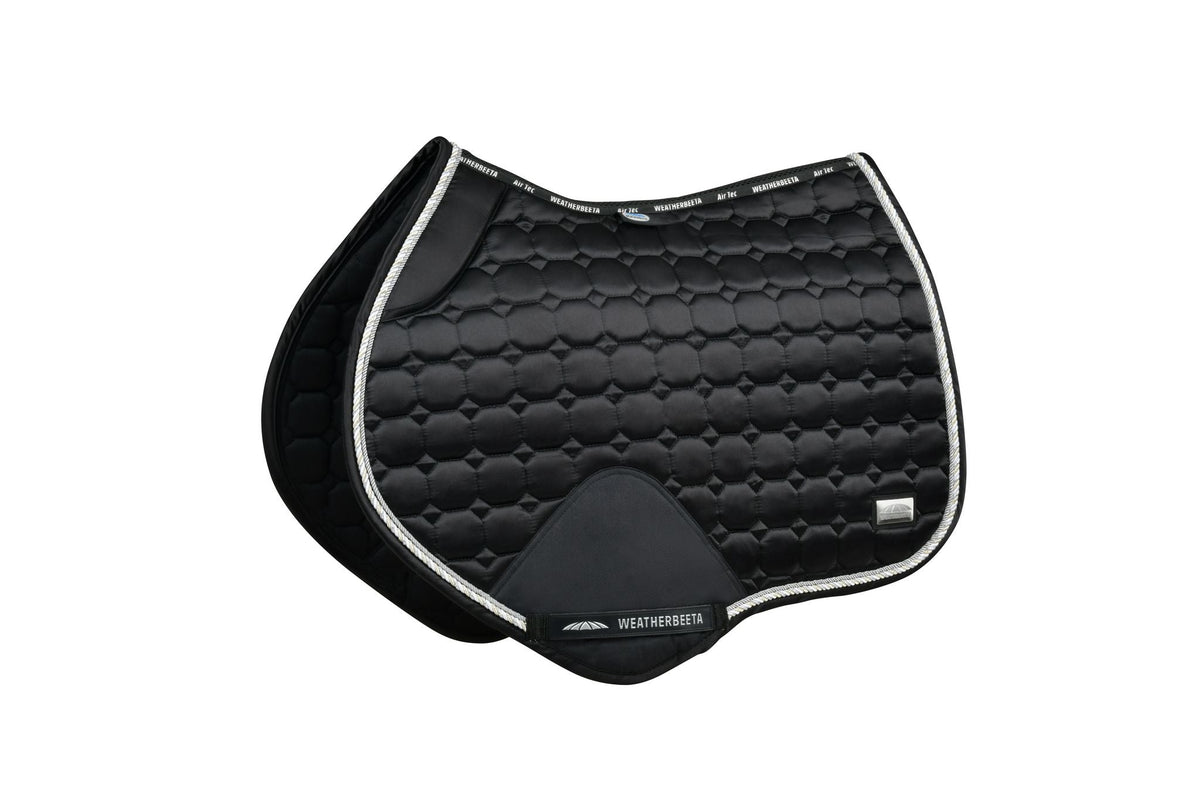 Weatherbeeta Prime Competitor Jump Shaped Saddle Pad - Black