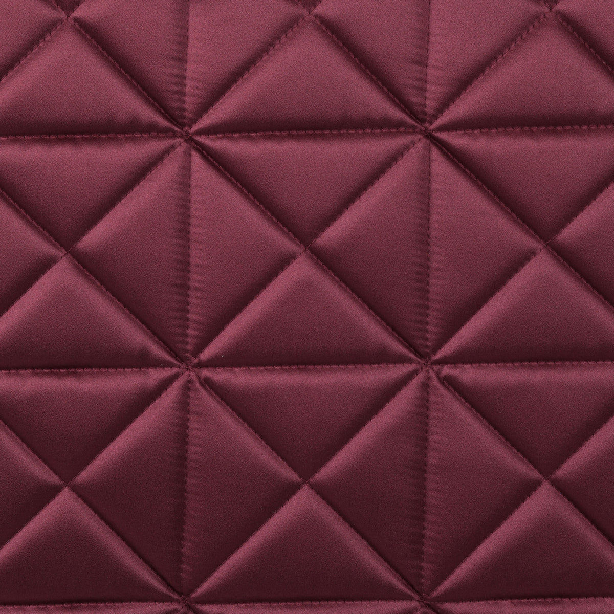 Weatherbeeta Satin Luxe Air-Tec Dressage Saddle Saddle Pad - Burgundy Fabric