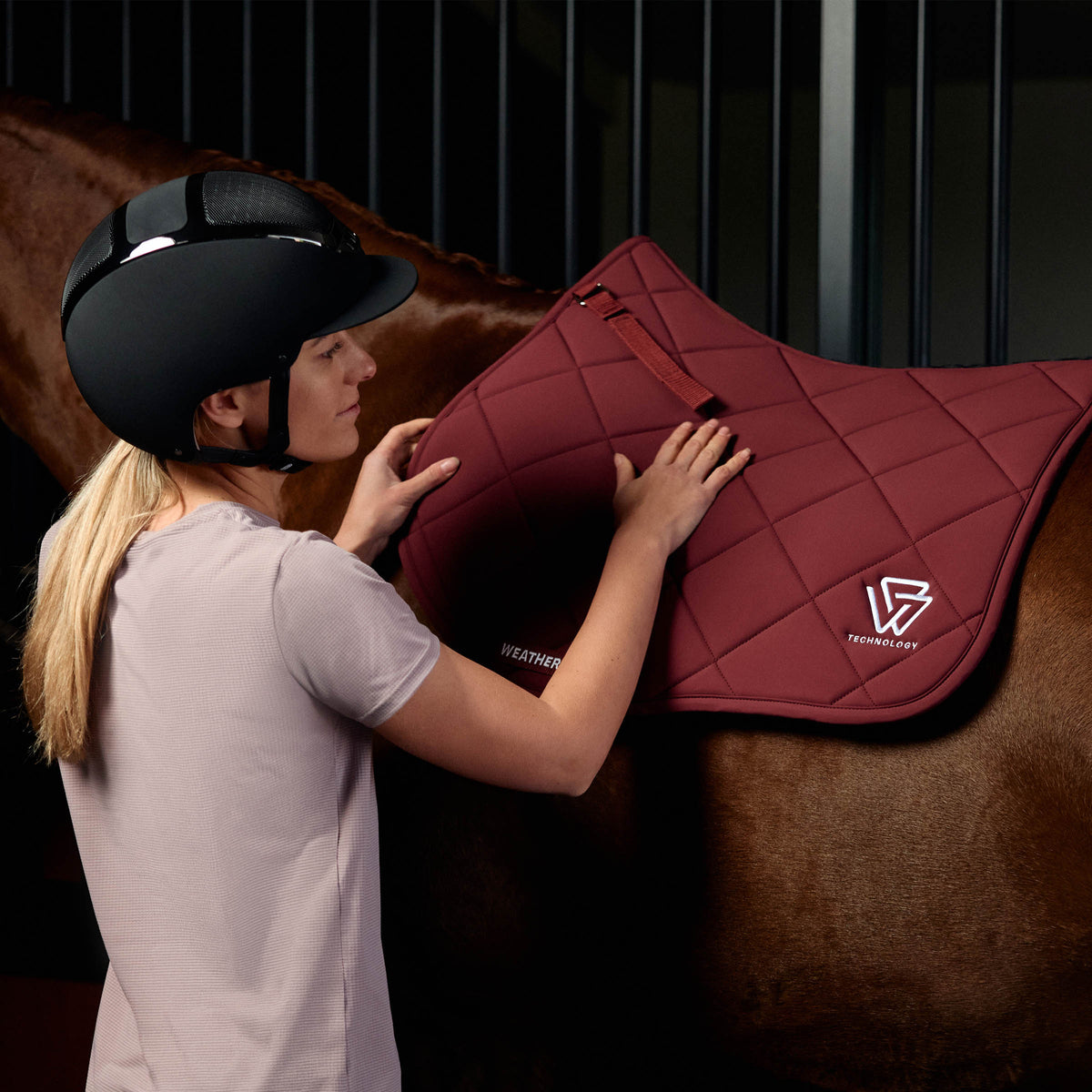 Weatherbeeta Soft Shell Pro 3D Air-Tec All Purpose Saddle Pad - 2