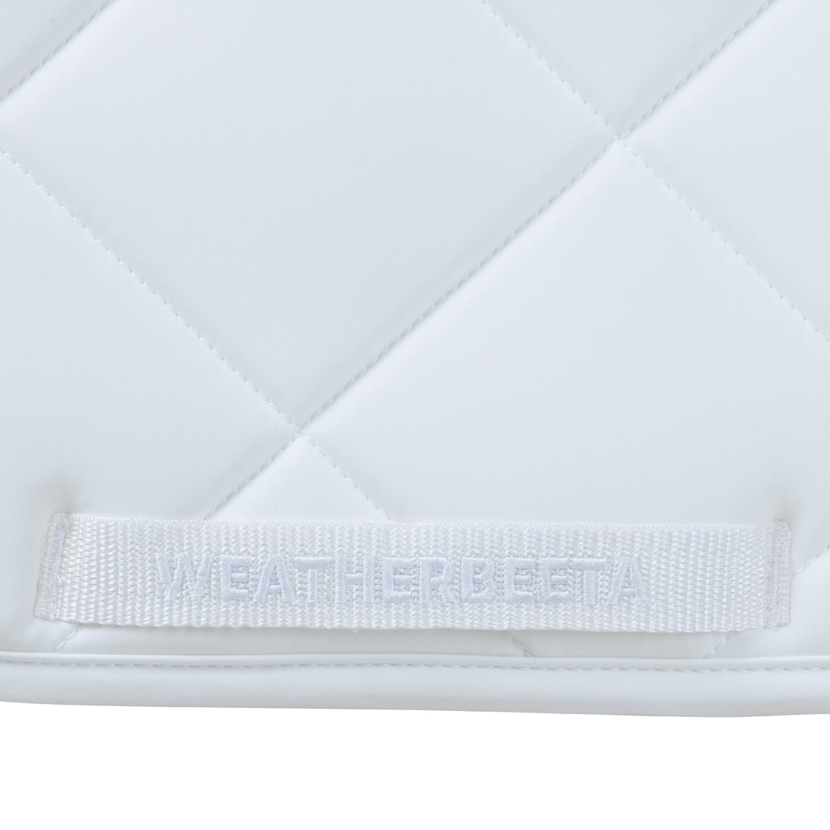 Weatherbeeta Soft Shell Pro 3D Air-Tec Dressage Saddle Pad - White Girth