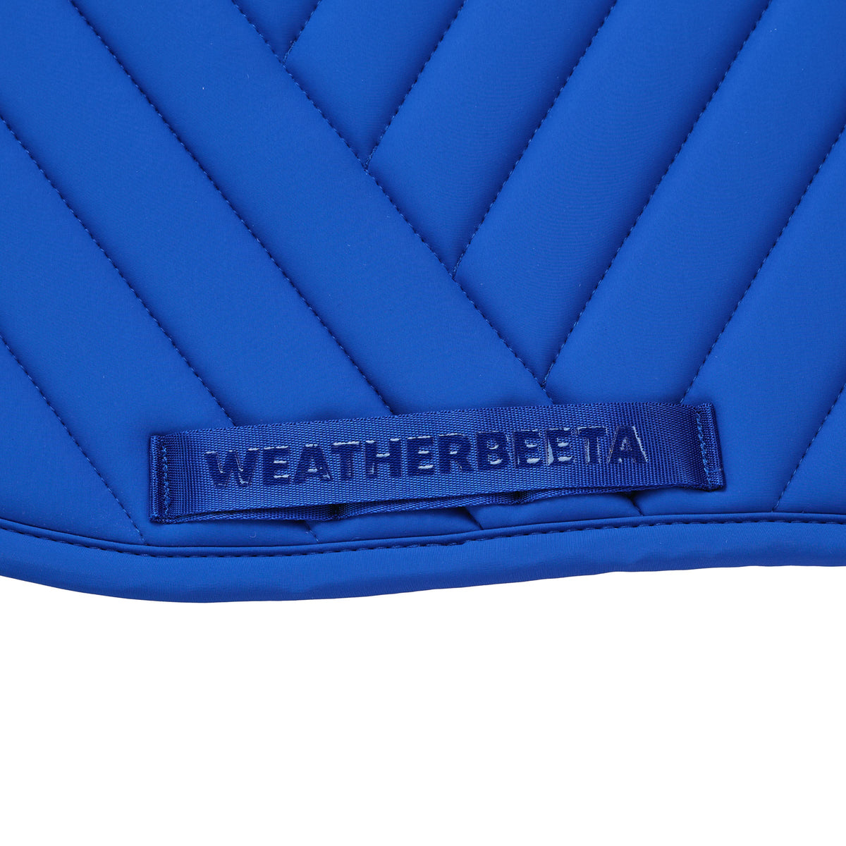 Cobalt - girth strap keeper detail