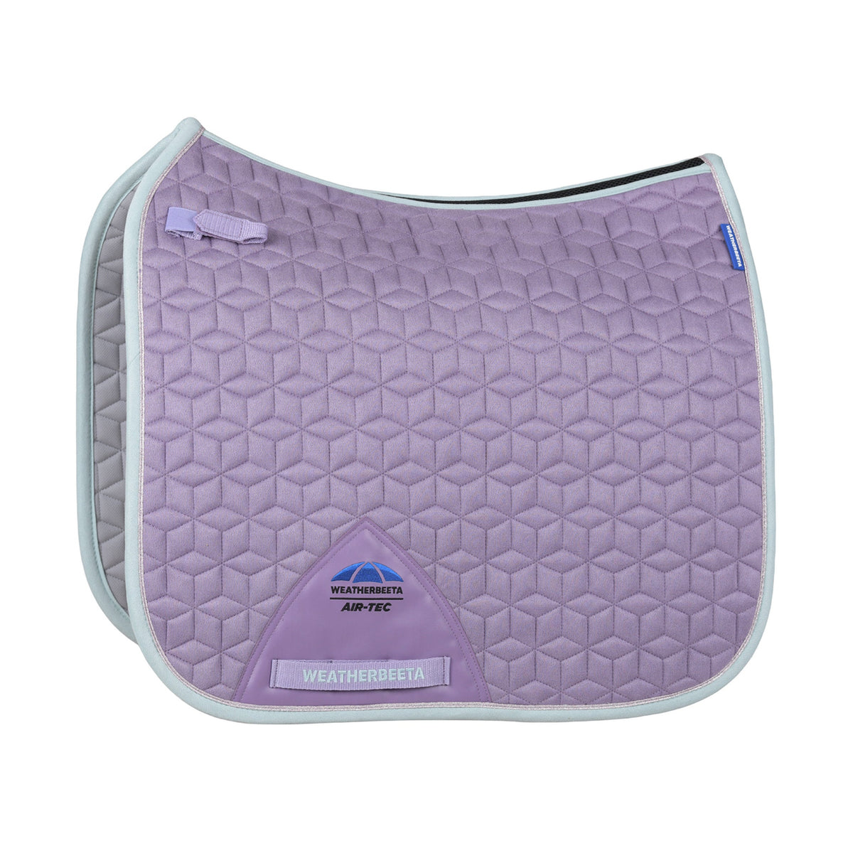 Weatherbeeta Suede Elite Air-Tec Dressage Saddle Pad - Soft Lilac