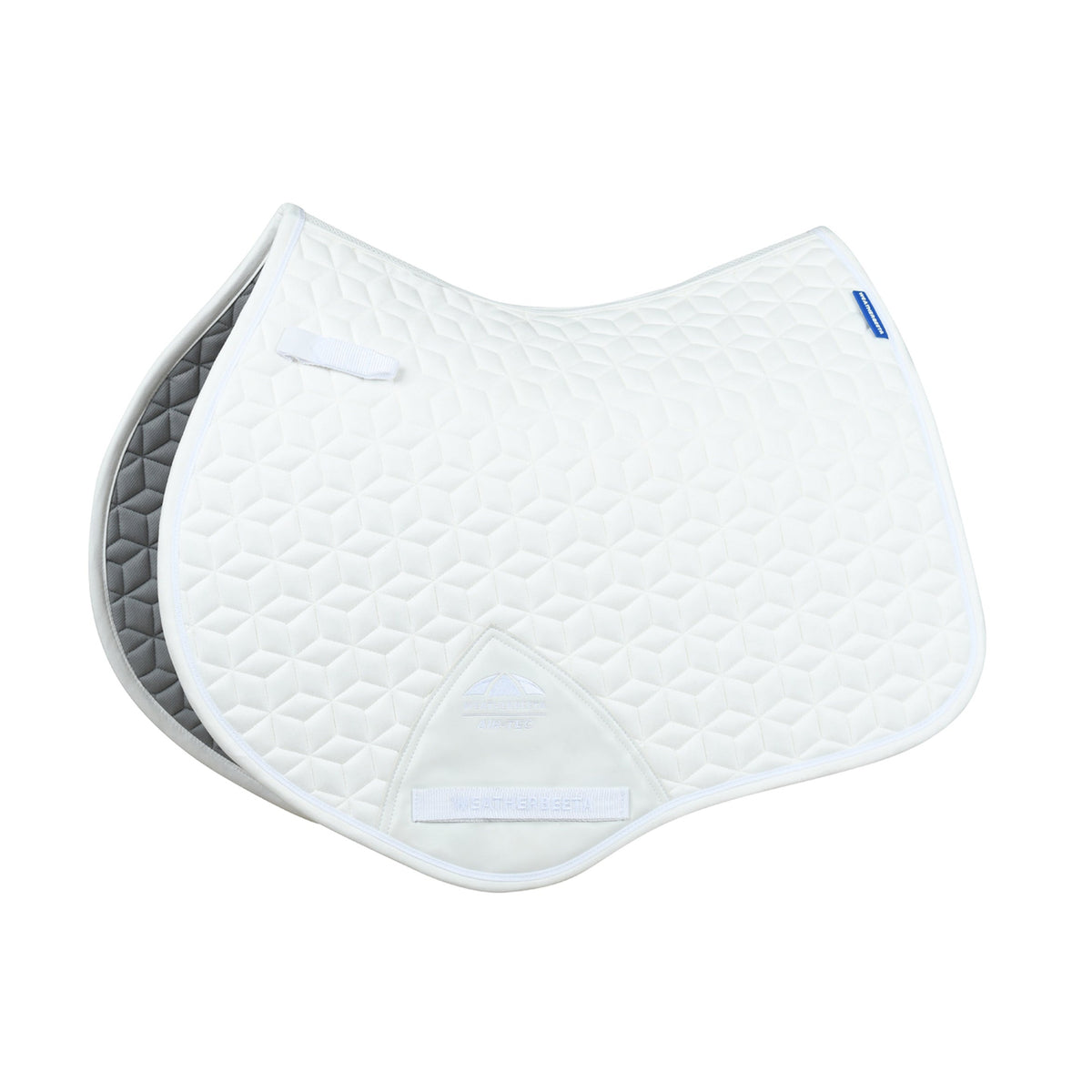 Weatherbeeta Suede Elite Air-Tec Jump Saddle Pad - White