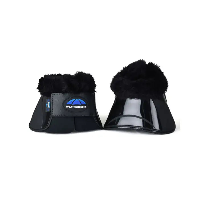 Weatherbeeta Tough-Tec Impact Fleece Trim Bell Boots - 12
