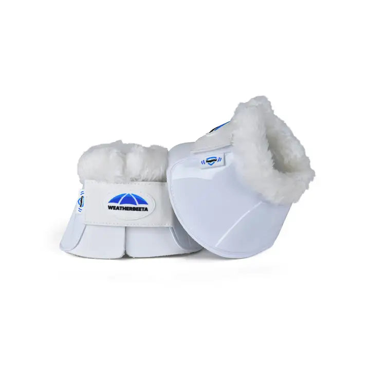 Weatherbeeta Tough-Tec Impact Fleece Trim Bell Boots - 6