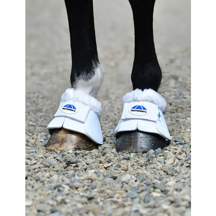 Weatherbeeta Tough-Tec Impact Fleece Trim Bell Boots - 7
