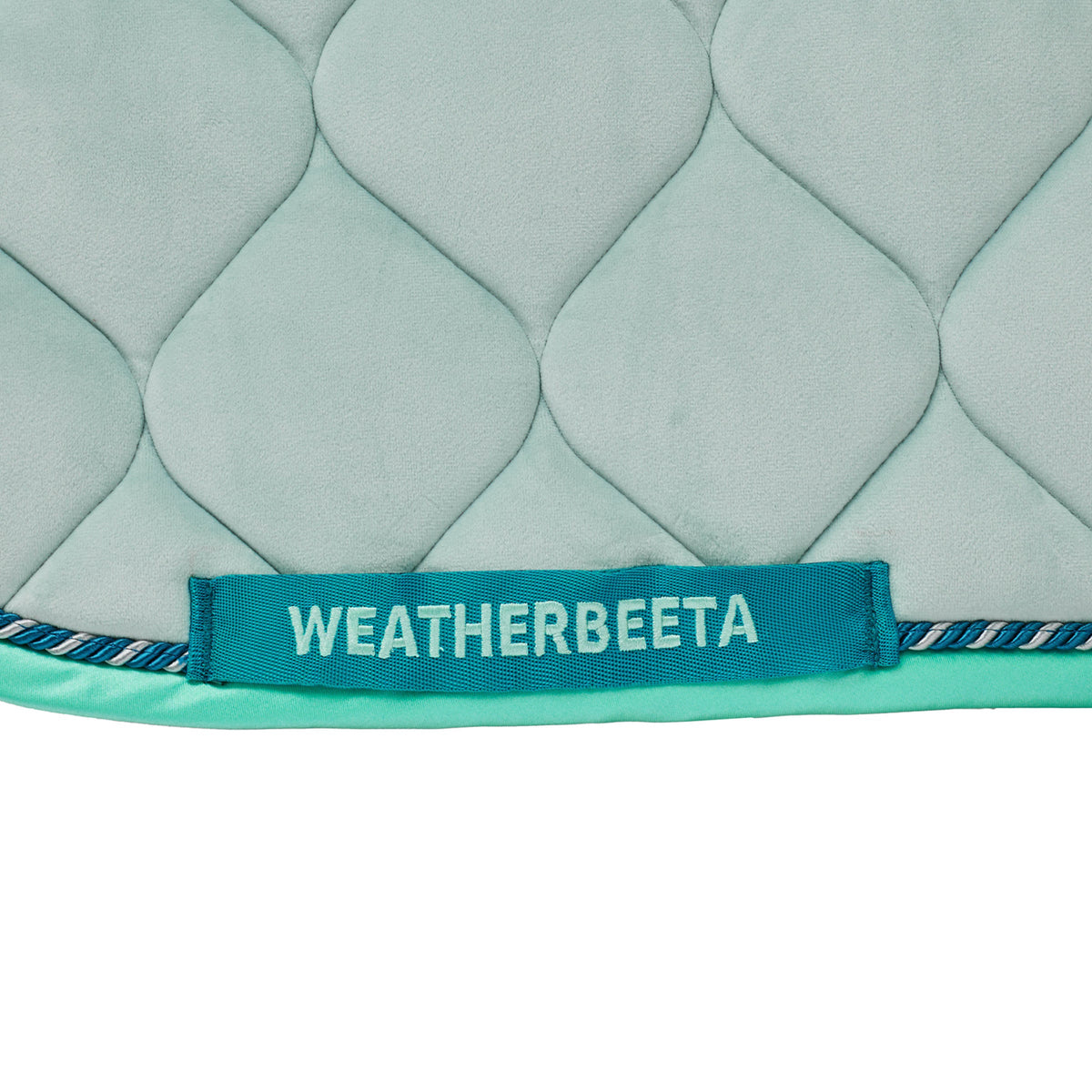 Blue - girth strap stabiliser detail
