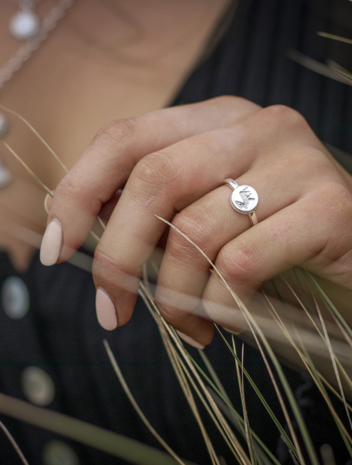 Whistle & Pop Hunter Gatherer Stag Ring