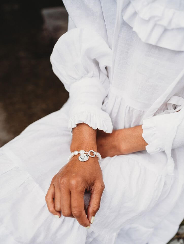 Whistle & Pop High Country Pearl Bracelet Charm