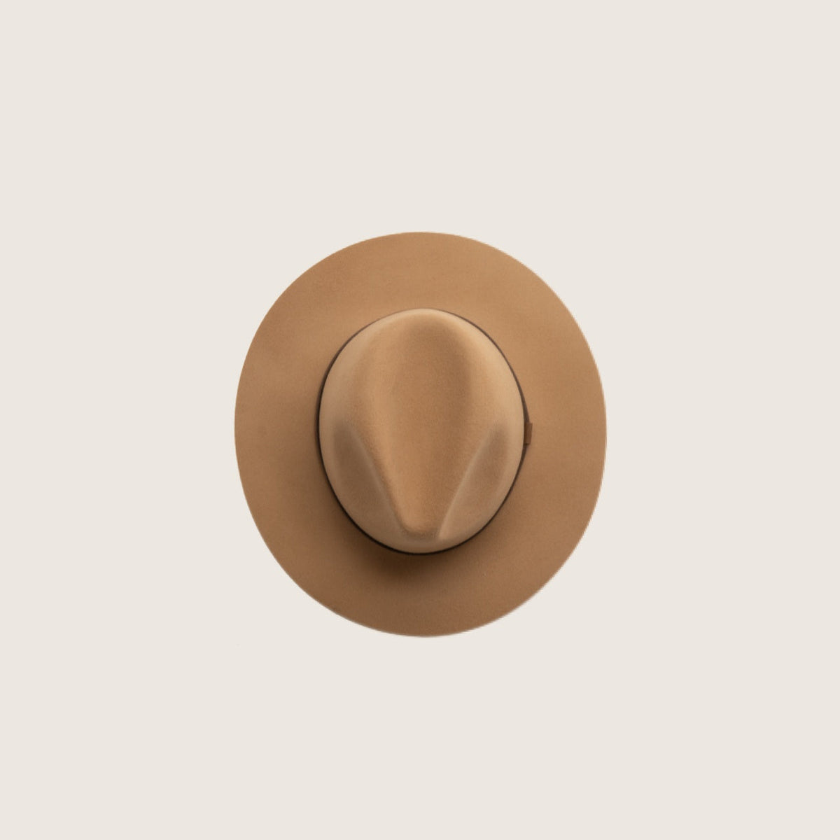Will & Bear Anderson Felt Wool Hat - Camel Top