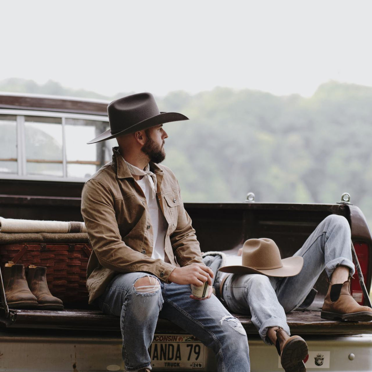 Will & Bear Buck Felt Cowboy Hat - 7