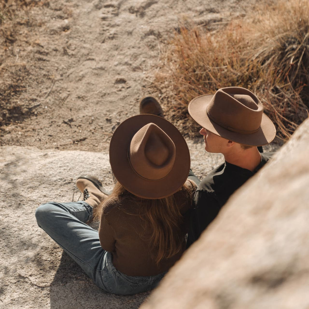 Will & Bear Calloway Felt Fedora - Brown Lifestyle