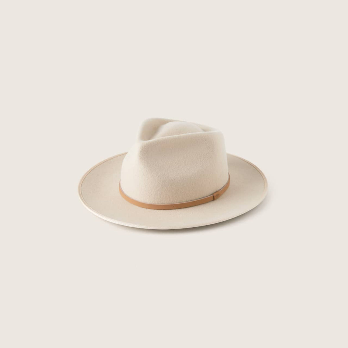 Will & Bear Calloway Felt Fedora - Cream