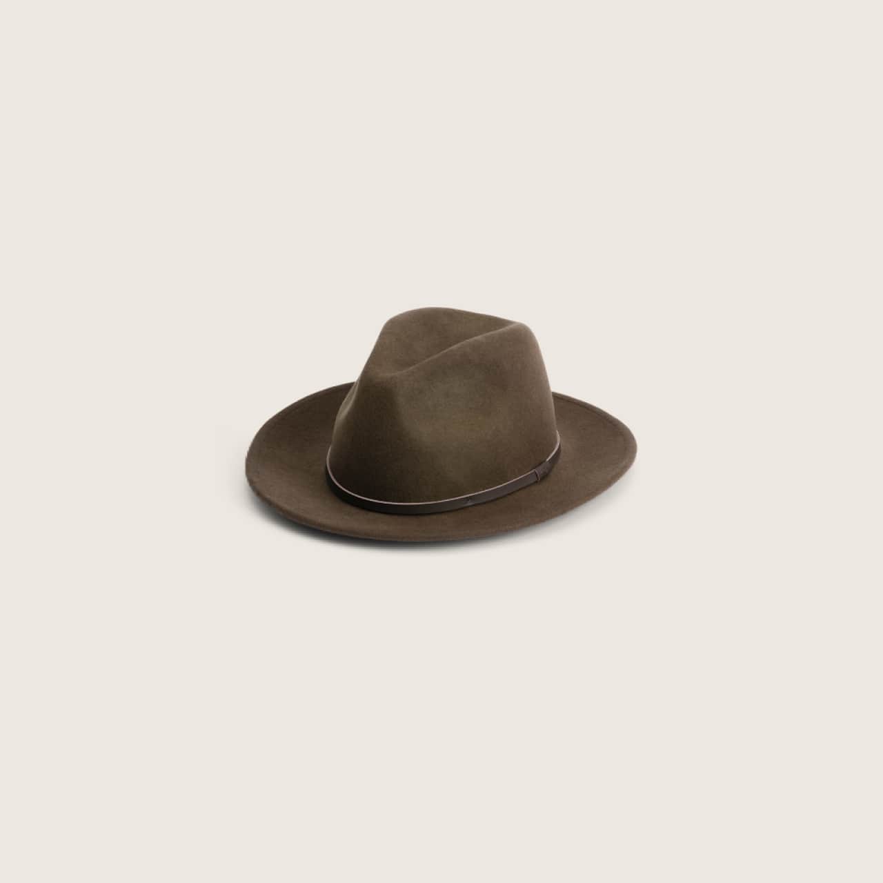 Will & Bear Little William Brown | Crushable Travel Hat for Kids
