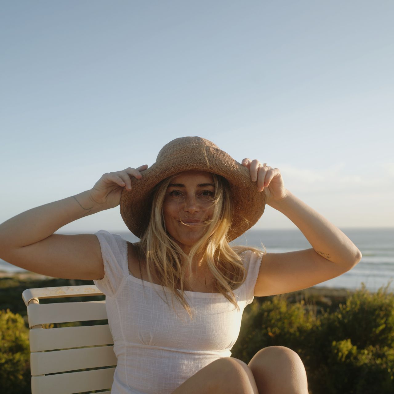 Will & Bear Sunny Crushable Straw Bucket Hat