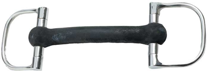 Zilco Rubber Mullen Mouth Dee Bit