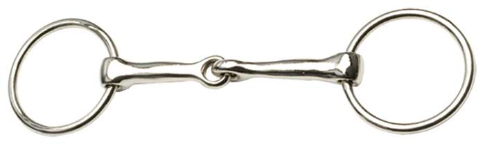 Zilco Nickel Plate Loose Ring Snaffle