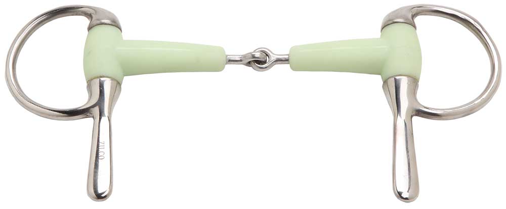 Zilco White Mouth Half Spoon Snaffle