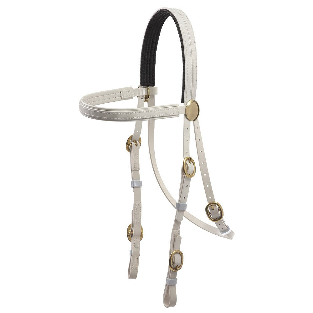 Zilco Brass Buckle Race Bridle - 6