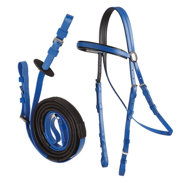 Zilco Race Bridle & Buckle Reins - 9