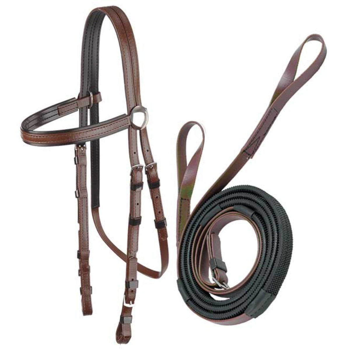 Zilco Race Bridle & Loop End Reins - 4
