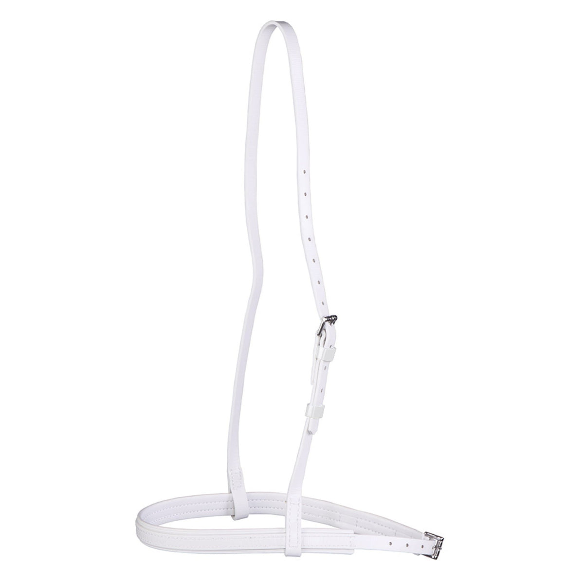 Zilco Race Cavesson Noseband White (White Trim)