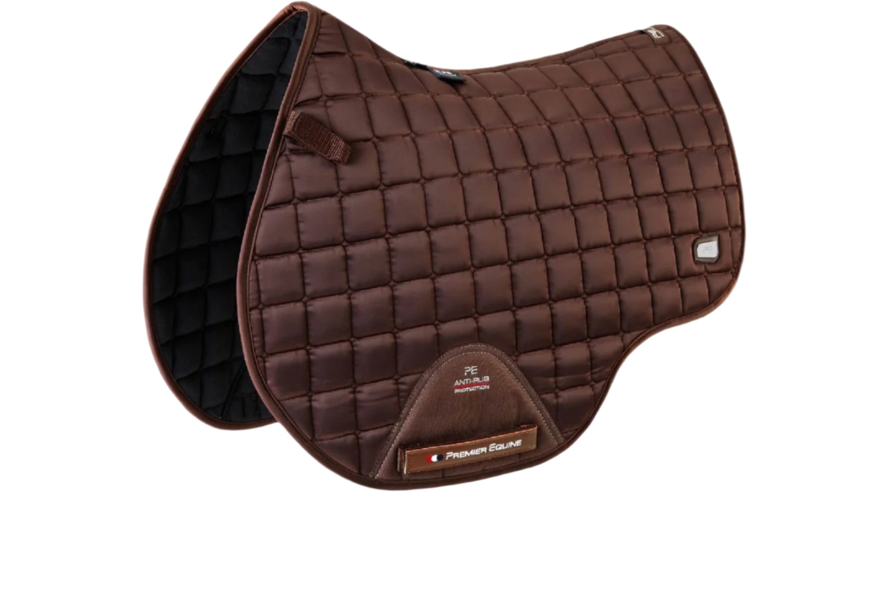Description:Alberta CC Satin GP/Jump Square_Colour:Brown_Position:1
