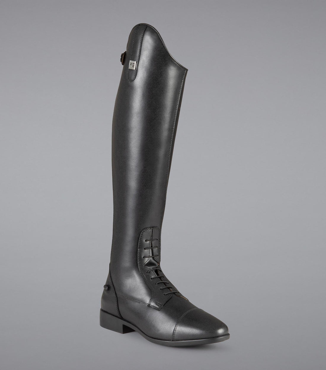 Description:Anima Ladies Synthetic Field Tall Riding Boot_Colour:Black_Position:1