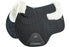 Description:Close Contact Merino Wool European Saddle Pad - GP/Jump Square_Colour:Black/Natural Wool_Position:1