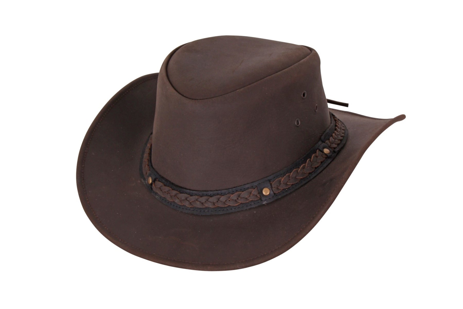 Double Hill Oklahoma Premium Leather Hat