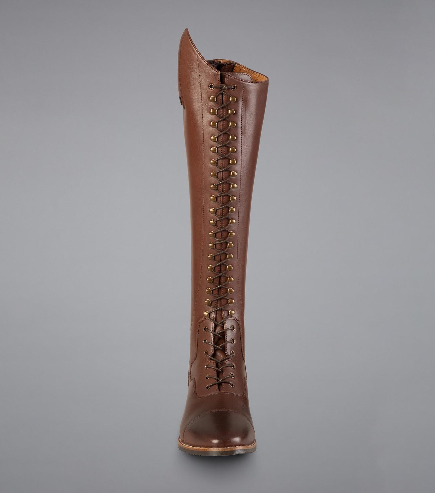 Premier Equine Maurizia Ladies Lace Front Tall Leather Riding Boot
