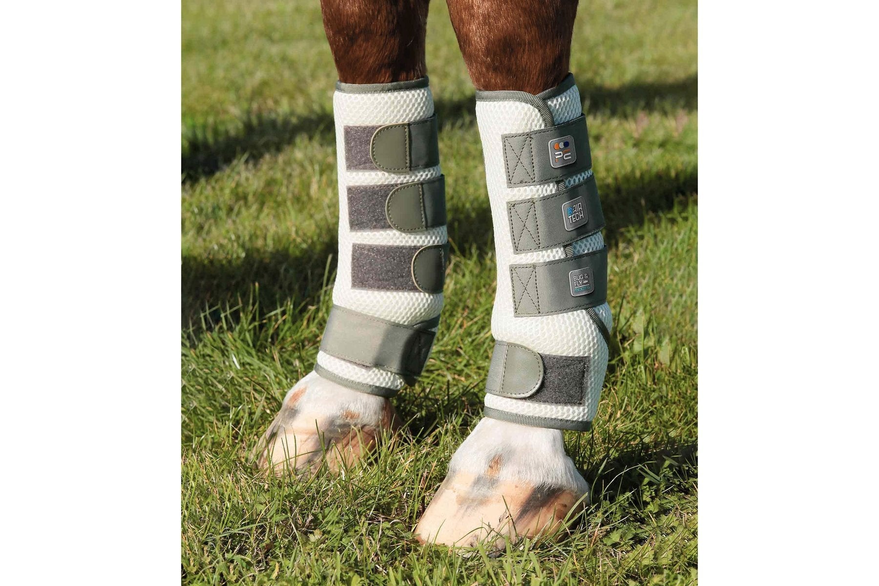Description:Pro-Tech Bug & Fly Boots_Colour:White_Position:1