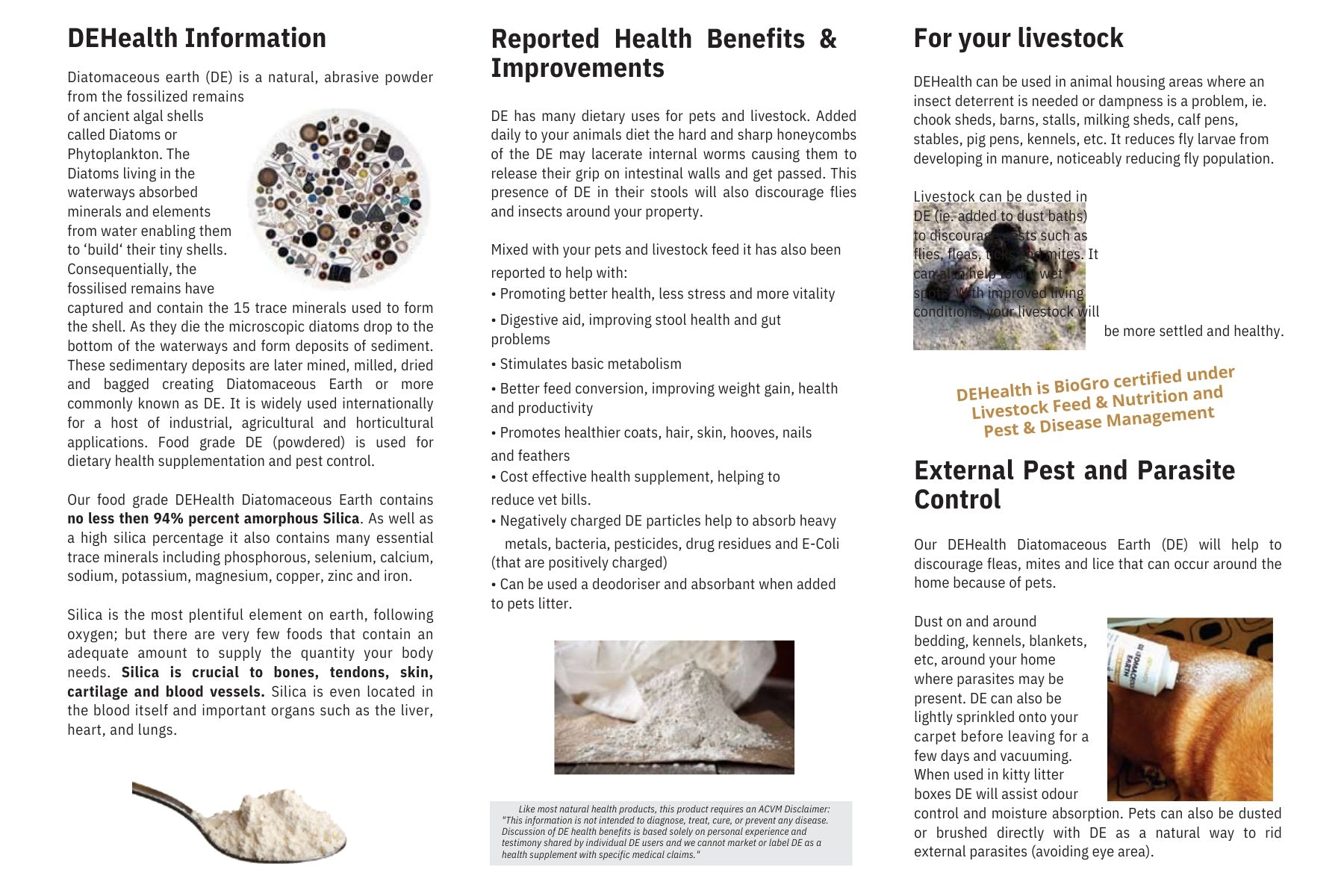 EquiPets DEHealth Diatomaceous Earth Supplement