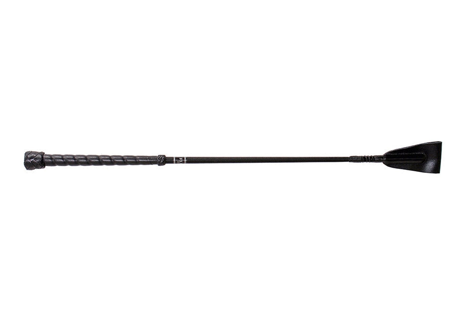 Fleck Wrapped Leather Handle Riding Whip