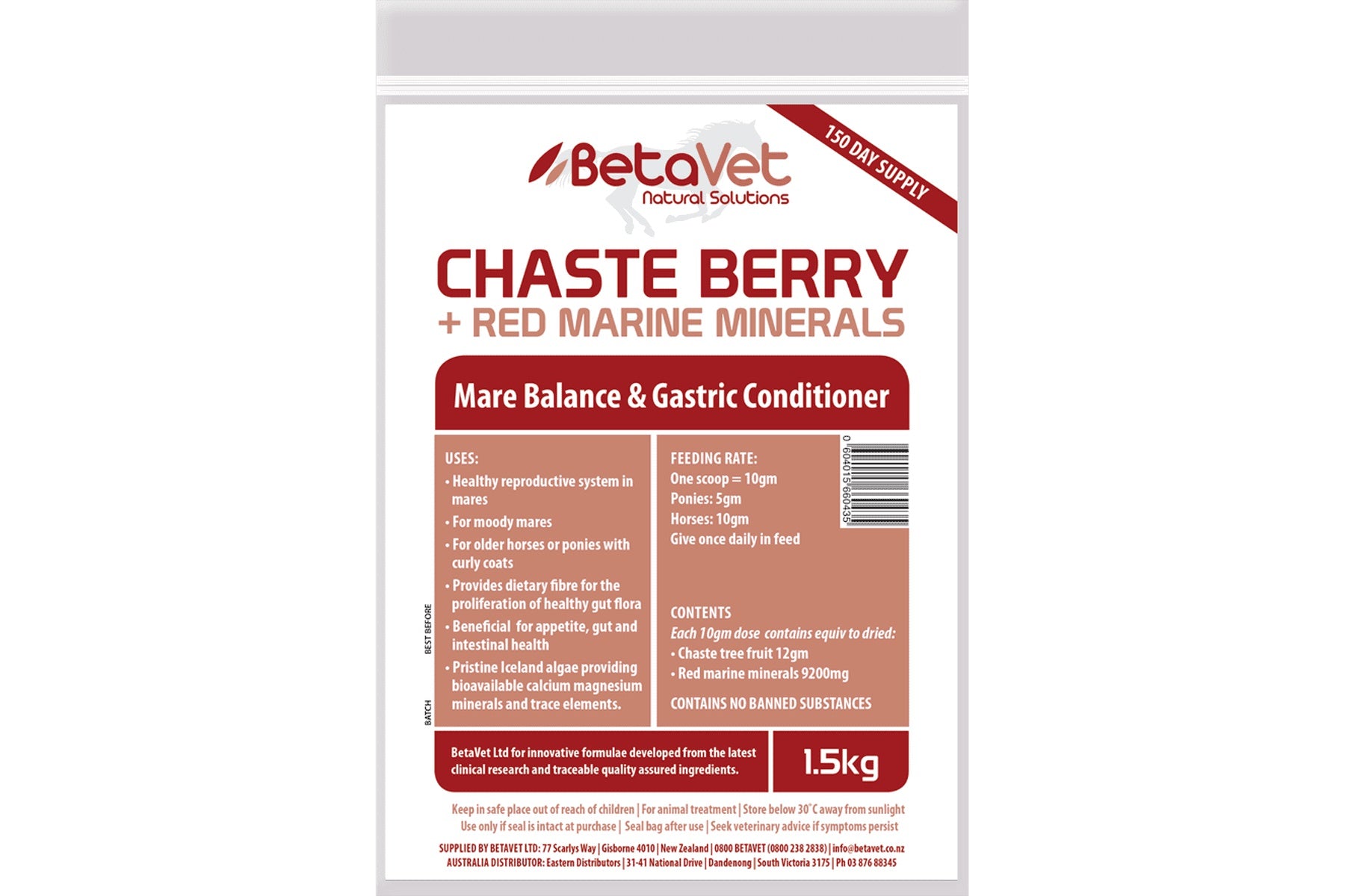 CHASTE BERRY + RED MARINE MINERALS