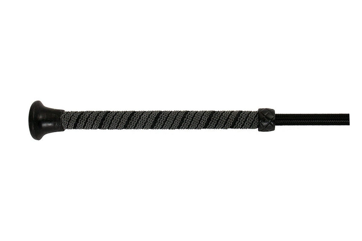 Fleck Dressage Whip with Sure Grip Handle - 2
