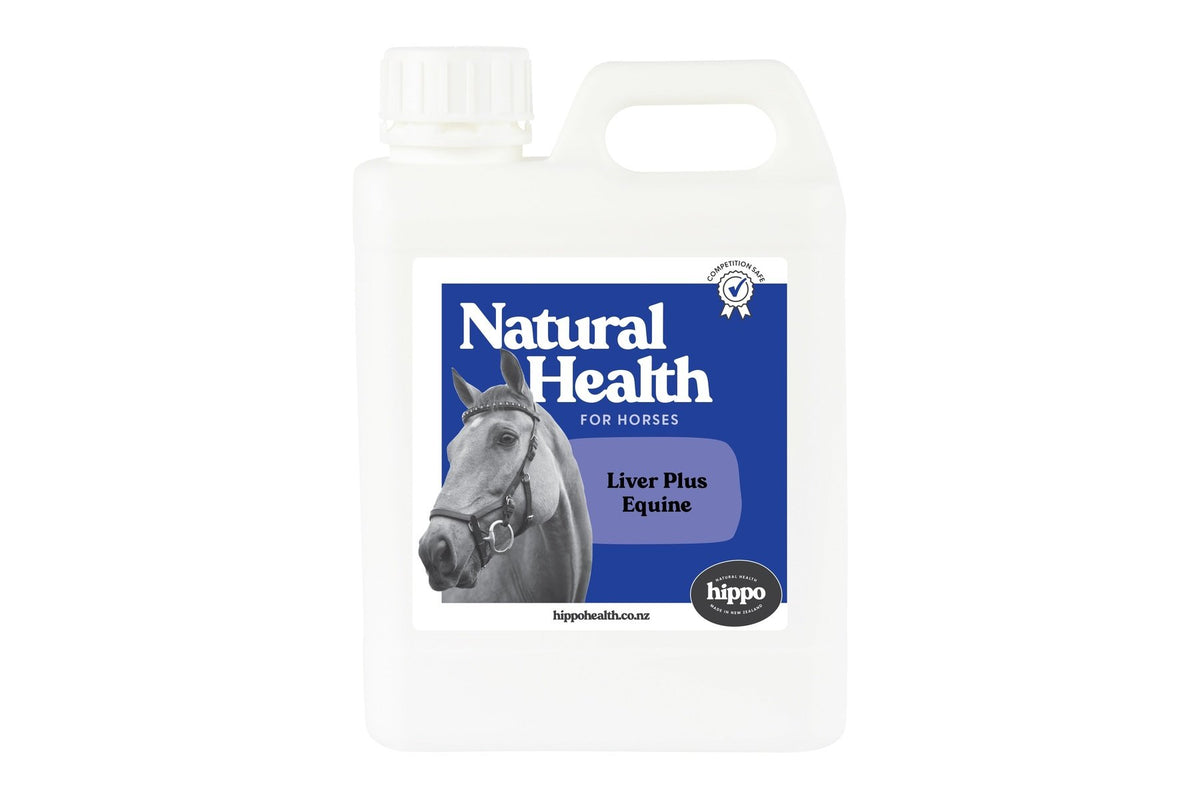 Hippo Health Liver Plus - Equine - 1L Front