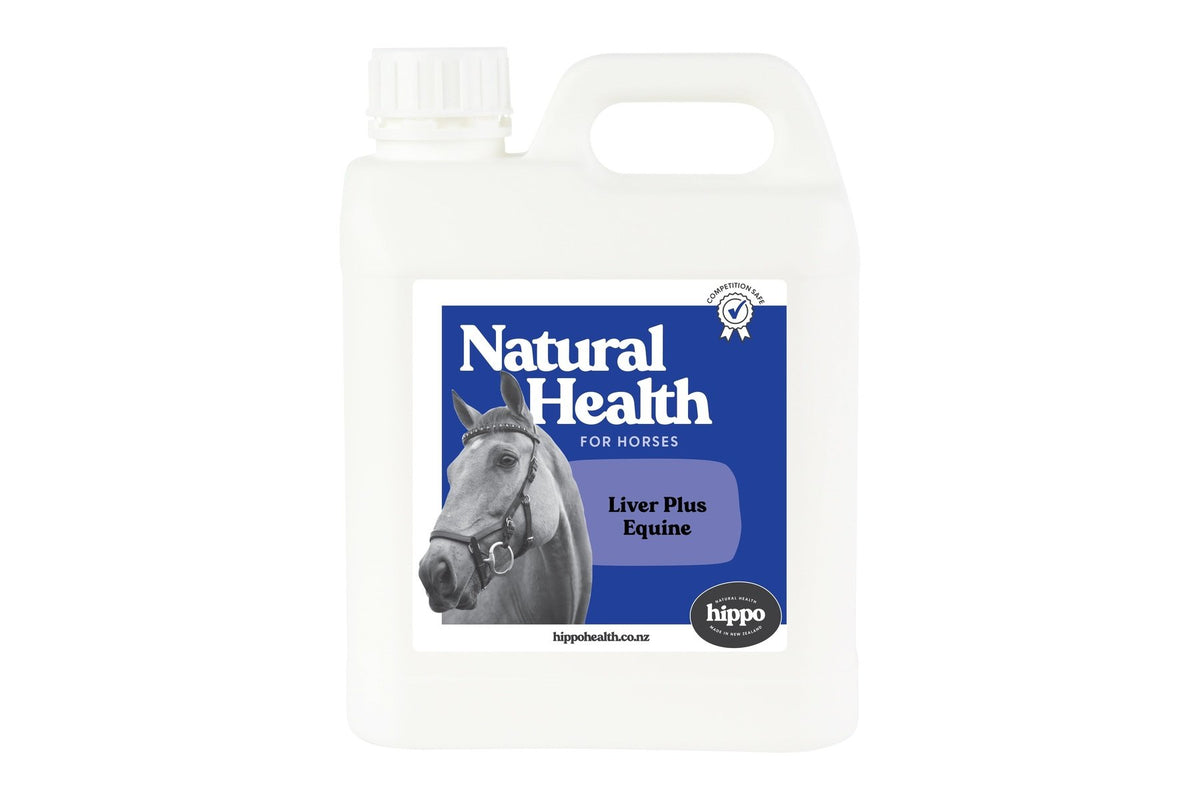Hippo Health Liver Plus - Equine - 2L Front