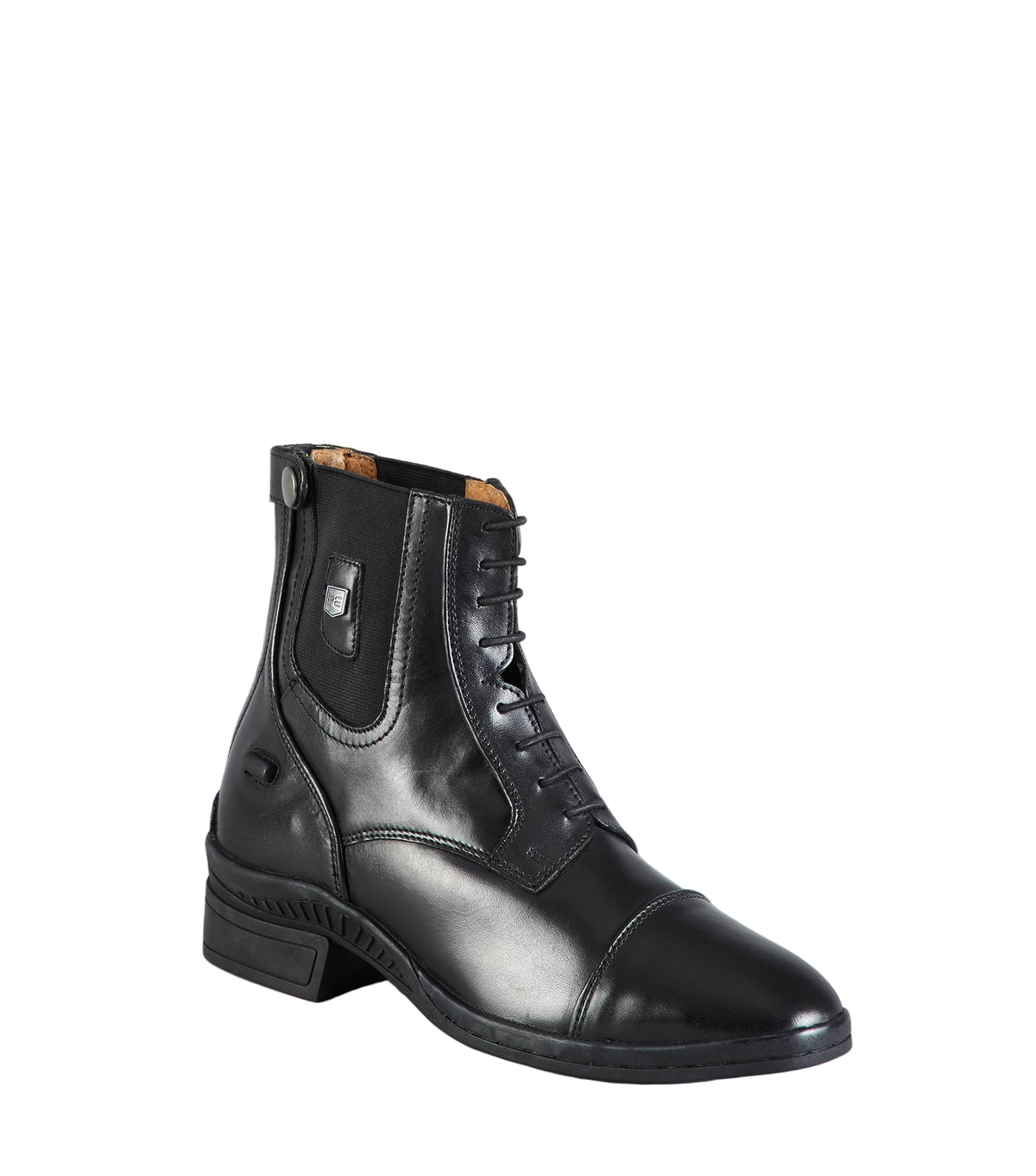 Premier Equine Denver Ladies Leather Paddock/Riding Boot - Black