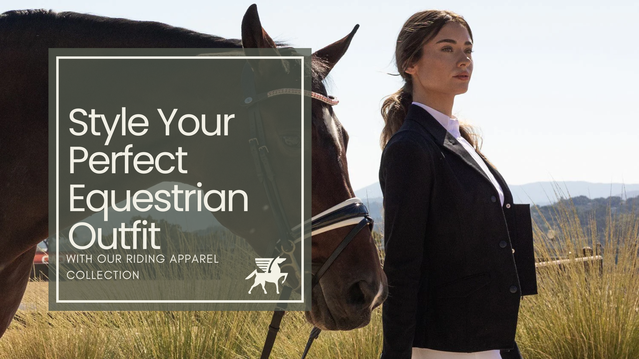 Style your perfect equestrian outfit with our riding apparel collection