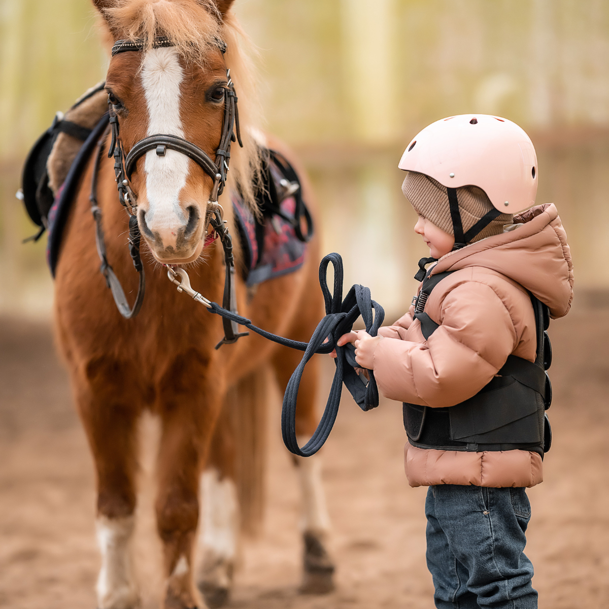 Kids Stirrup Leathers & Irons