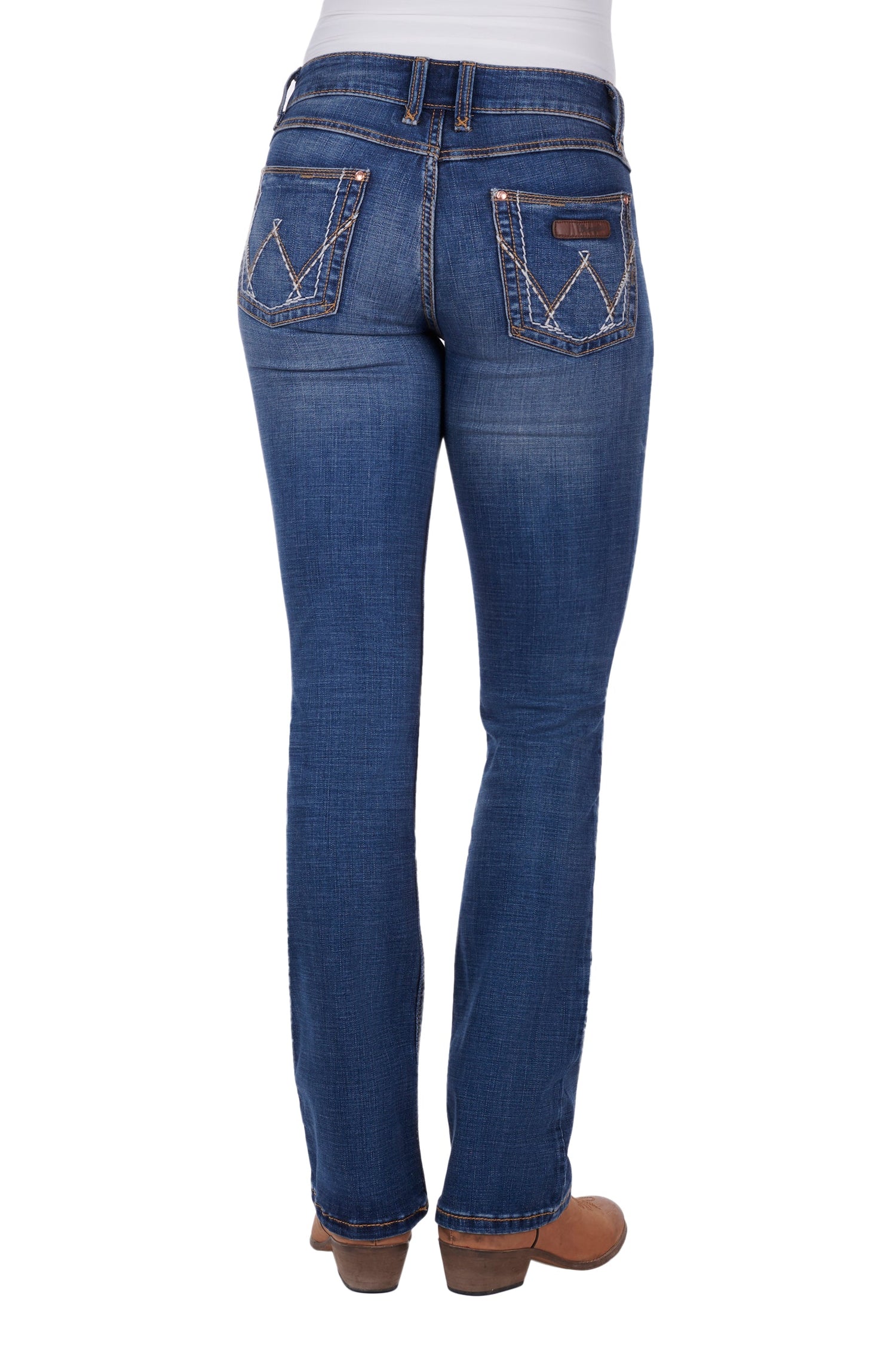 Wrangler Retro Mid Rise Boot Cut Jean