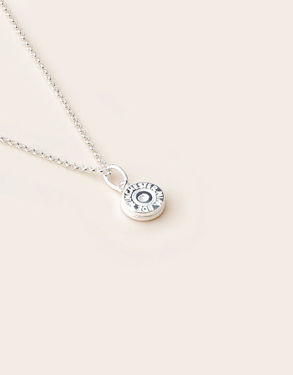 Whistle &amp; Pop Hunter Gatherer 308 Bullet Necklace Silver