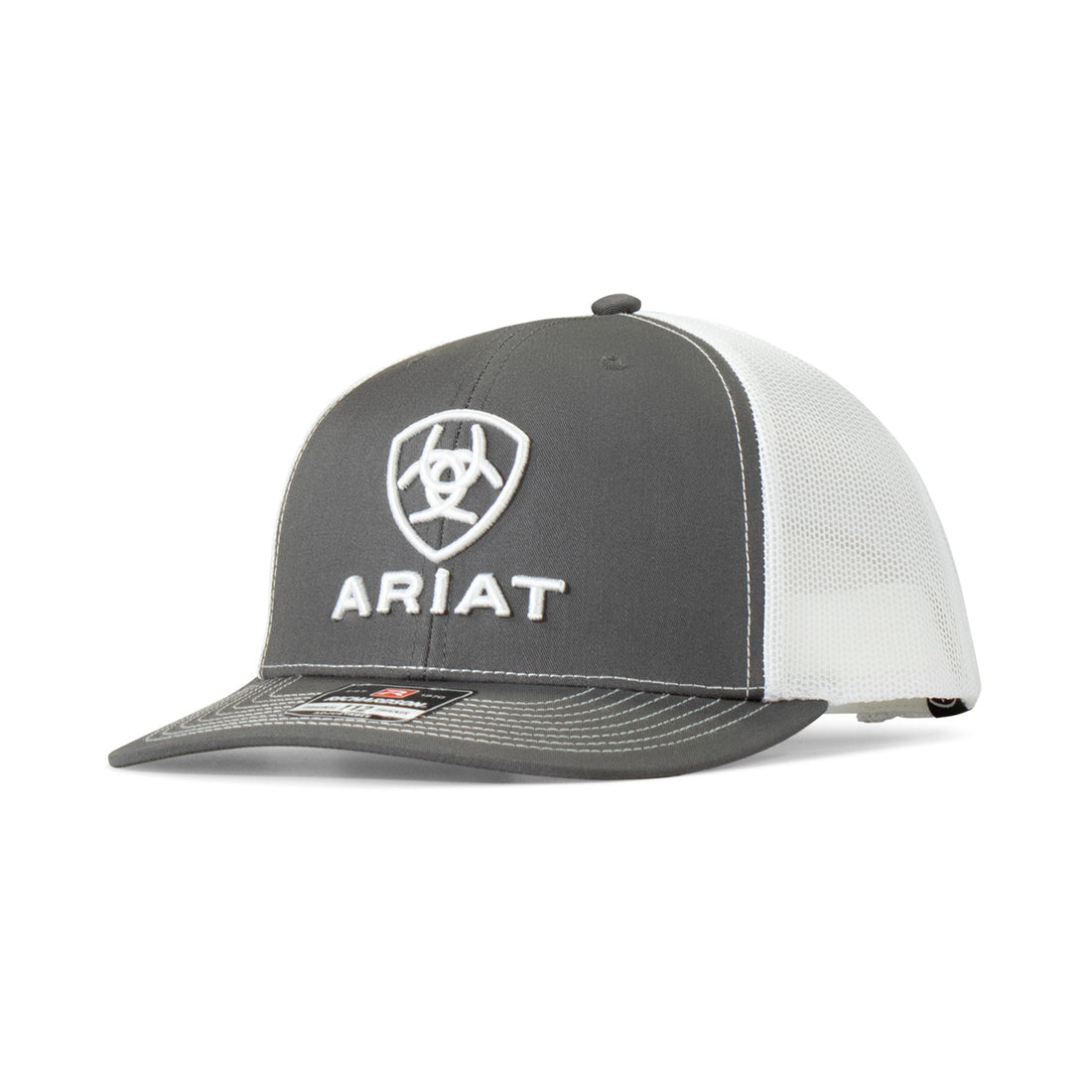 Ariat 112 Cap - Grey/White - Front